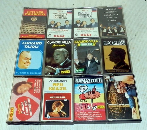 Lotto audio cassette varie - 12,