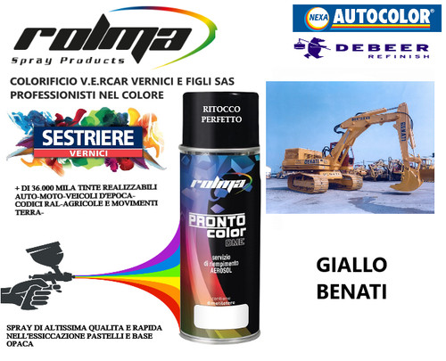 Giallo benati lucido spray - lucido,