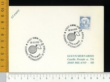 R1951] BOLLO FIGURATO ANNULLO 1992 RIMINI - CENTRO PIO MANZU