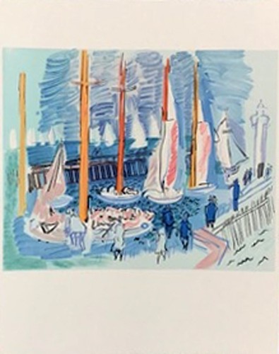 Dufy raoul lithographie - ,