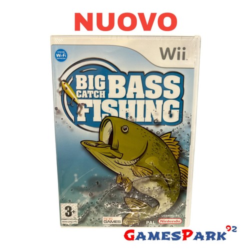 Big catch bass - fishing, wii