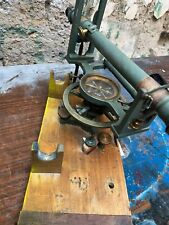 VECCHIO TEODOLITE LIVELLO CANNOCCHIALE LA FILOTECNICA SALMOIRAGHI MILANO. 1X