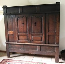 MOBILE-ARMADIO DI SACRESTIA - L. cm. 180 - H. cm. 185 - Profondità cm. 46