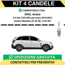 KIT 4 CANDELE per OPEL Antara