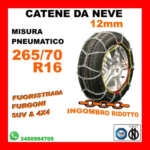 Catene neve fuoristrada e - catene,