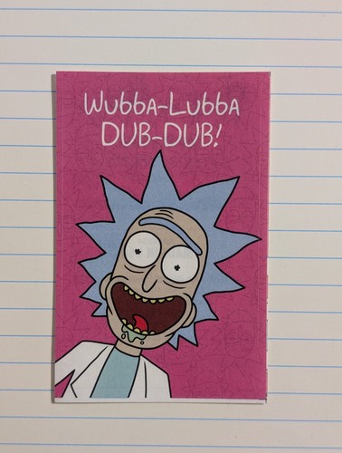 Adesivo rick morty vending - adesivo,