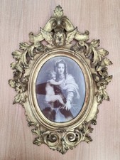 Antica Cornice In Legno Dorato