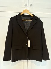 Blazer donna nero Mango taglia
