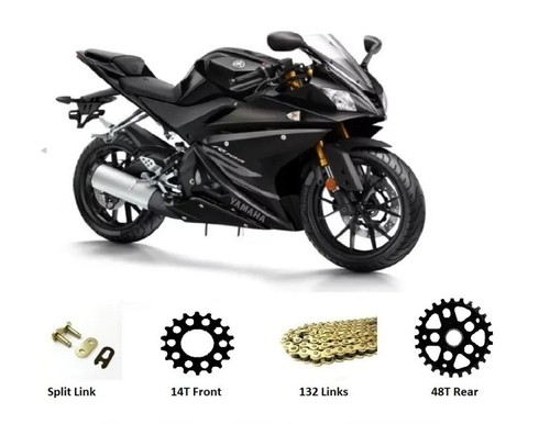 Kit catena pignone yamaha - e,