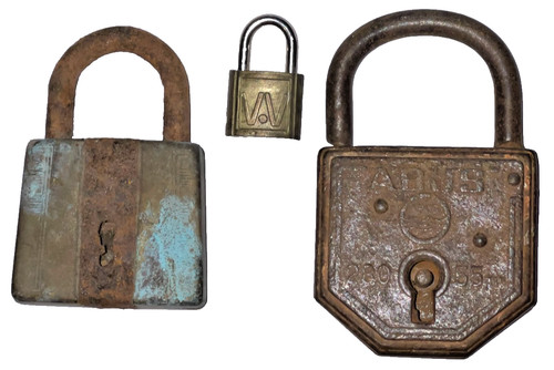 Lotto lucchetti vintage abus - 3,