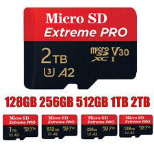 2TB 1TB 512GB Micro SD Extreme PRO SDHC SDXC U3 V30 cheda di Memoria 200MB/s