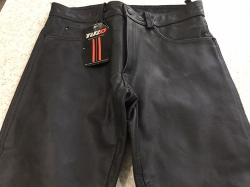 Pantalone pelle moto donna - ,