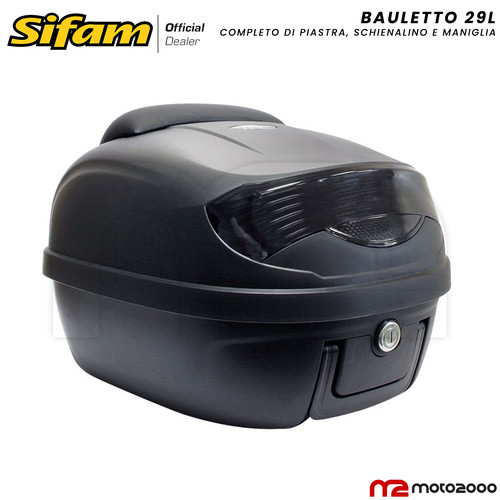 Baule bauletto 29l nero - 29l,