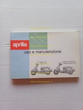 Aprilia Habana - Habana Custom 50 -125 1999 manuale uso manutenzione ORIGINALE