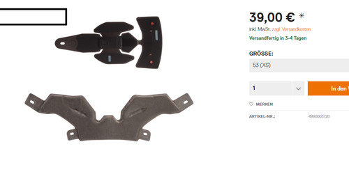 Cuscino testa schuberth pro - testa,