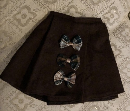 Moda bambola gonna lino - bambola,,