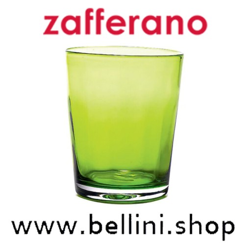 Bicchiere vetro bei verde - bei, mela