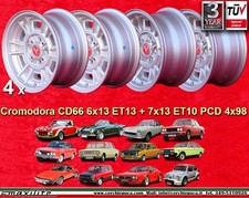 4 Cerchi Fiat Cromodora 2 CD66