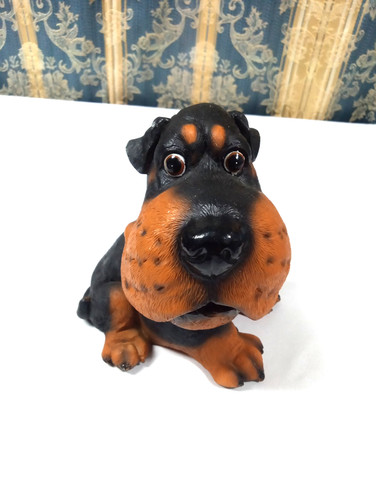 Salvadanaio cane rottweiler - salvadanaio,