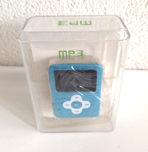 Mini lettore mp3 - mini, blu