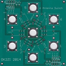 Interruttore antenna 6:1 RF