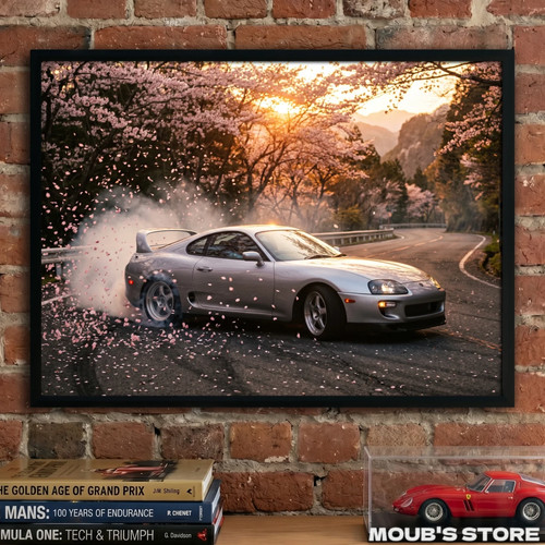 Poster art toyota - poster,