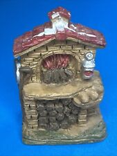CAMINO FORNO CAMINETTO LEGNA 7,5 CM - STATUA PRESEPE  VINTAGE STATUETTA