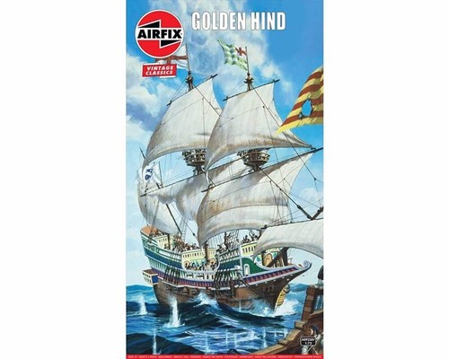 Airfix golden hind 72 - golden,