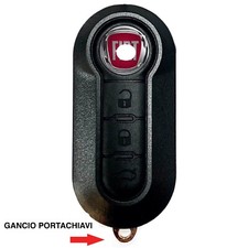 SOLO GANCIO PORTACHIAVI PER  FIAT 500 L PUNTO EVO PANDA LANCIA YPSILON DELTA