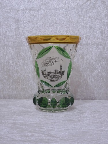 Antico souvenir vaso vetro - souvenir,