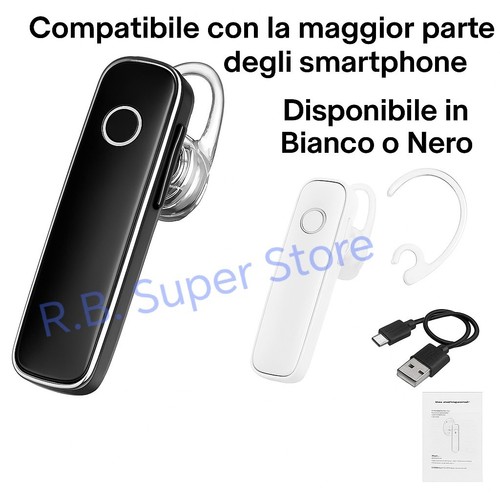 Auricolare bluetooth wireless - bluetooth,