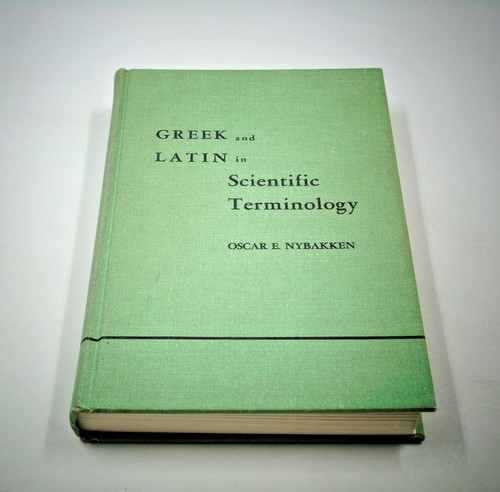 Greek and latin scientific - and, in