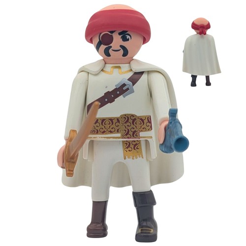 Playmobil figura pirata bianco