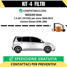 Kit 4 Filtri Tagliando per