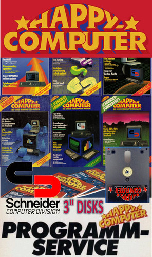 Schneider amstrad cpc happy - --,