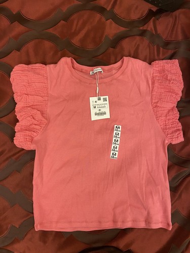 Shirt zara rosa tg m - zara,