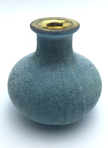 Vaso vetro veneziano scavo - vaso,