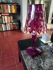 Kartell big kartell lampada a batteria colore prugna 