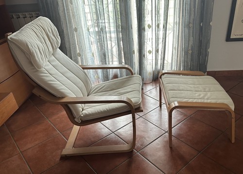 Poltrona ikea con poggia - poltrona, piedi