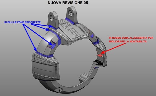 Supporto corona faro - supporto,