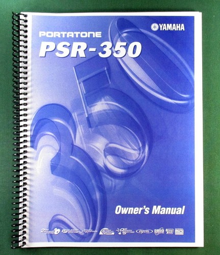 Yamaha psr 350 instruction - psr-350,