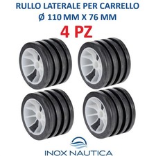 4 RULLI LATERALI PER CARRELLO