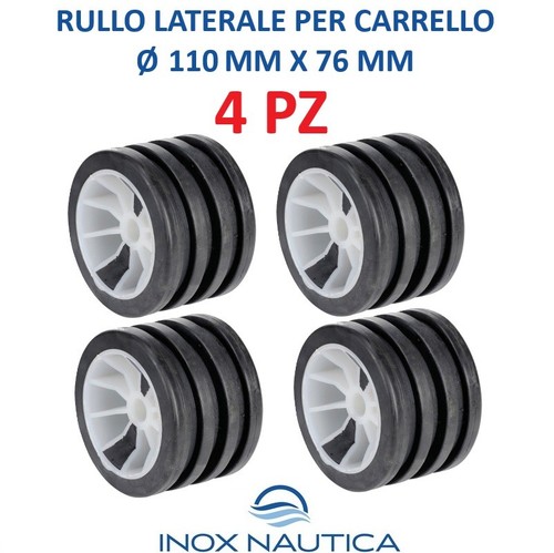Rulli laterali per carrello - rulli,