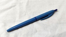 PENNA BIRO SFERA A SCATTO BIC MODELLO M17 AZZURRO BLU CHIARO VINTAGE ANNI 70
