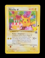 Pokemon  Pikachu di Compleanno 24  Gran Festa  Ita  NM  25 Anniversario Carta