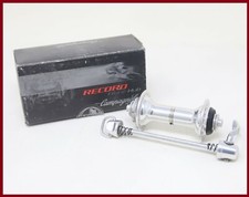 NOS CAMPAGNOLO RECORD FRONT HUB 36H HOLES SKEWER HB02-RE36 VINTAGE OLD 10sp BIKE