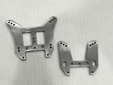 2pz TORRE AMMORTIZZATORE ANTERIORE E POSTERIORE in titanio per Kyosho Inferno MP9 TKI4