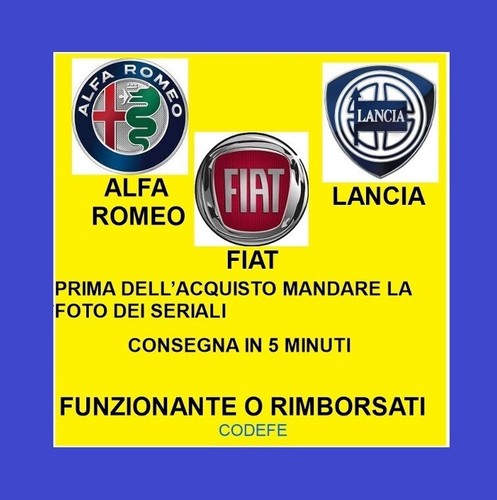 Fiat fiorino sblocco radio - fiorino,