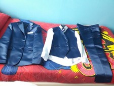  COMPLETO Abito da comunione bambino e scarpe.