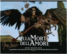 Michele Soavi Antonello Geleng Foto Autografata Signed Photo Autografo COA